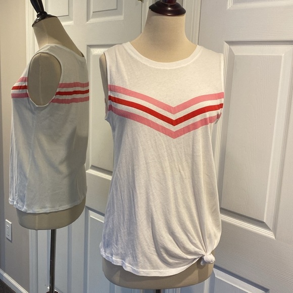 Generation Love Tops - Generation Love Revolve Jessie Tie Top in White Small